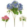 KYTICA HYDRANGEA,ZELEŇ MIX/3F 42CM