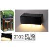 Solárne svetlo nástenné/plotové S/2