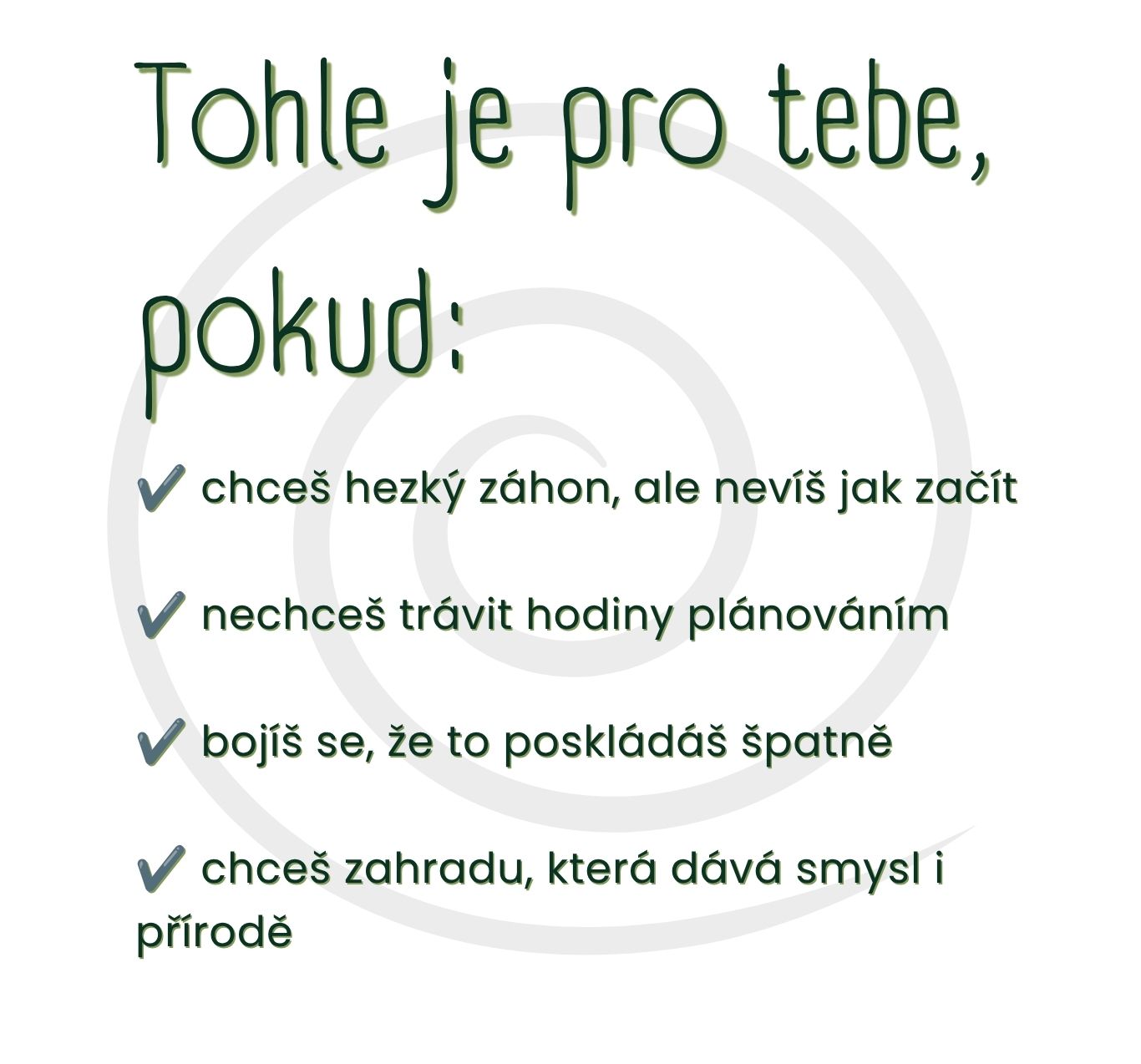 chceš hezký záhon a nevíš si rady, chceš zahradu, která dává smysl i přírodě
