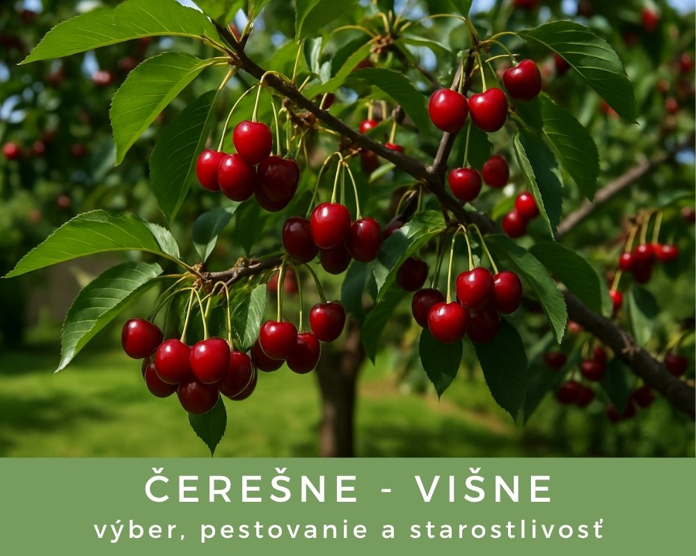 Čerešne a višne - výsadba, pestovanie a starostlivosť