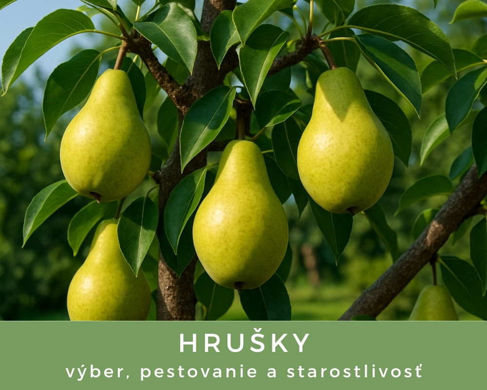 Hrušky - výber, pestovanie a starostlivosť