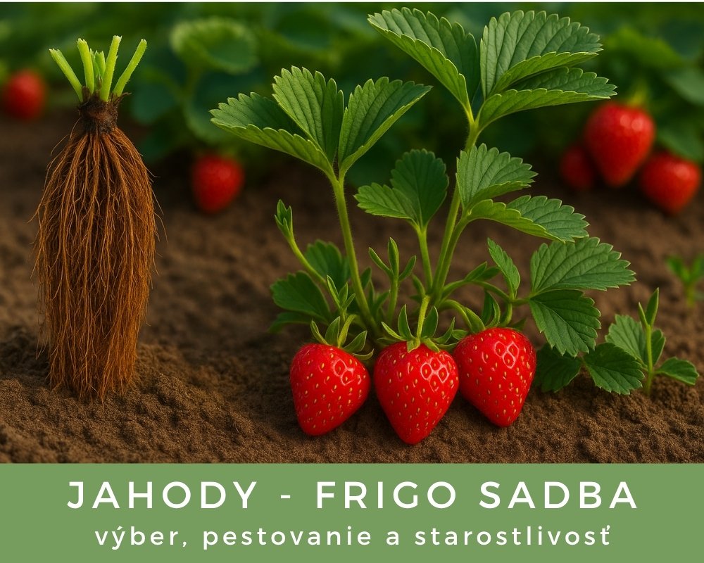 Jahody - frigo sadenice