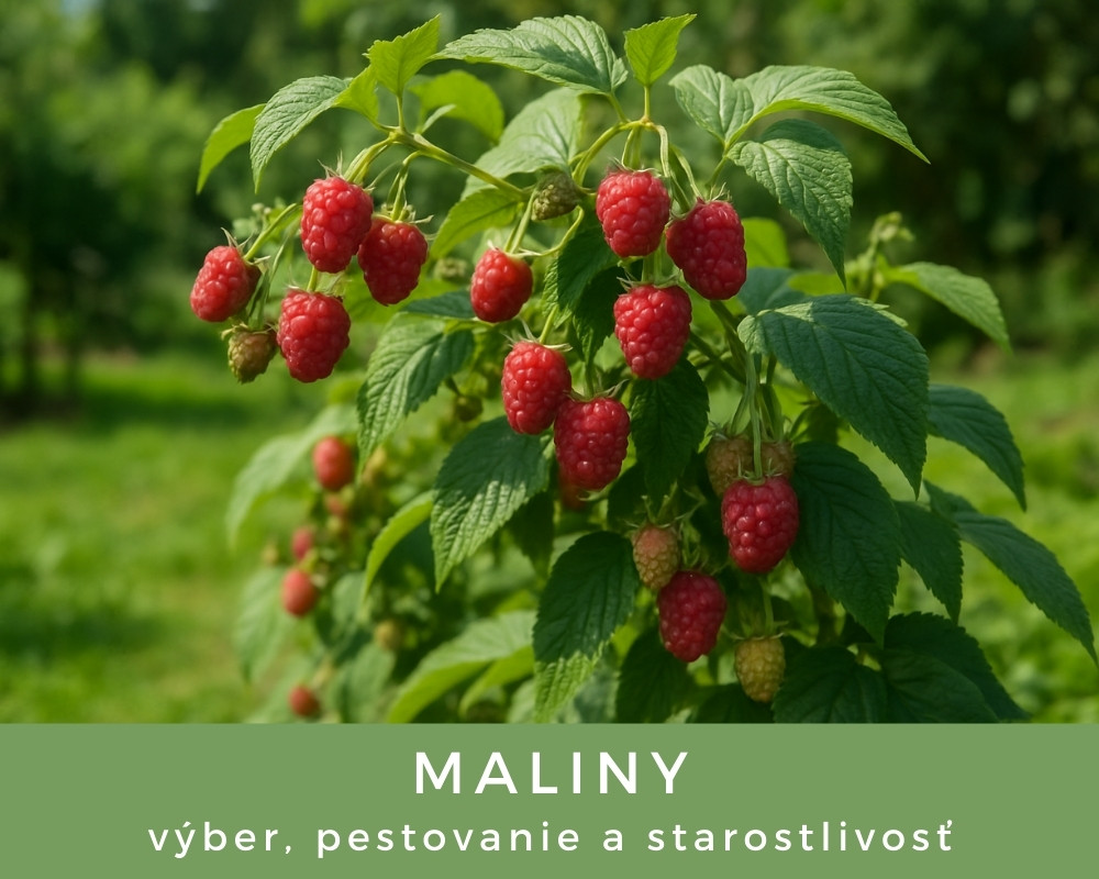 Maliny - výber, pestovanie a starostlivosť