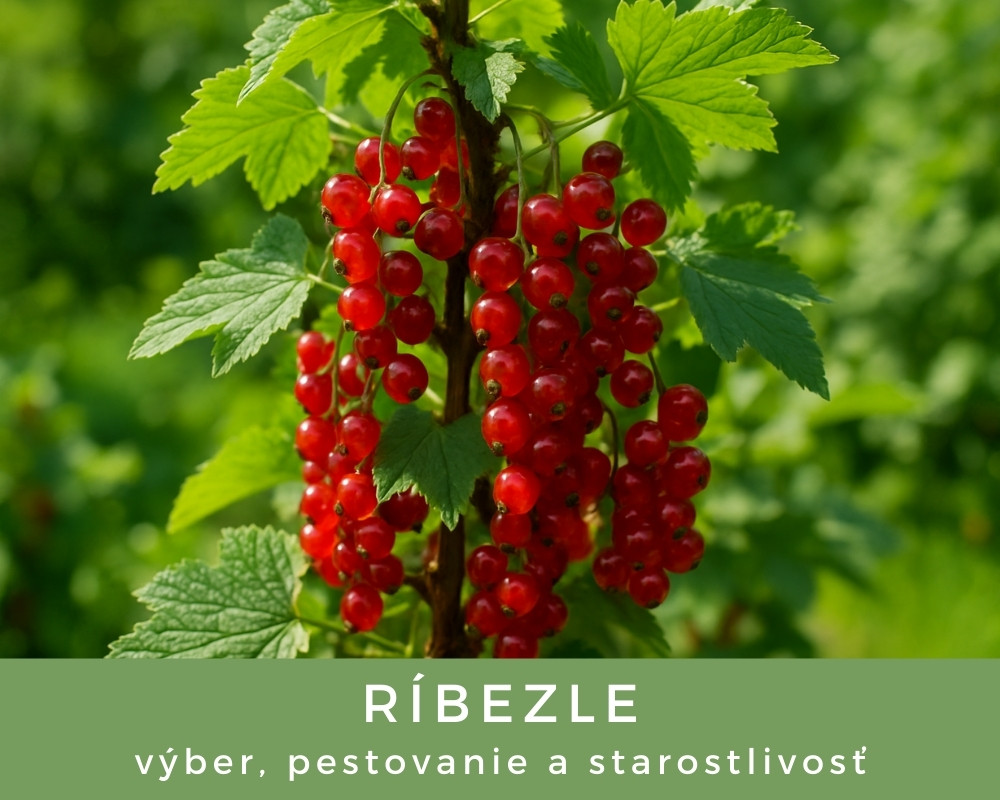 Ríbezle - výber, pestovanie a starostlivosť