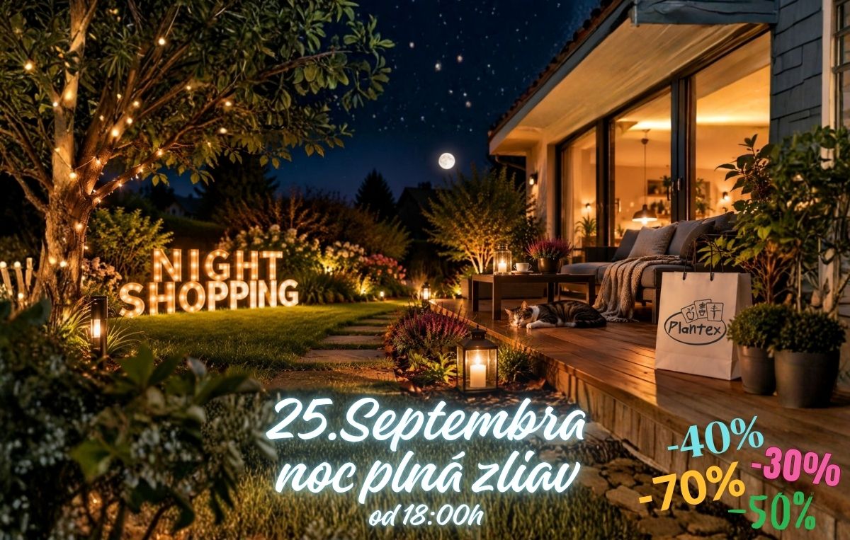 Night shopping - noc plná zliav