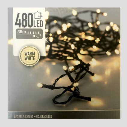 Vianocne osvetlenie LED 480 warm white