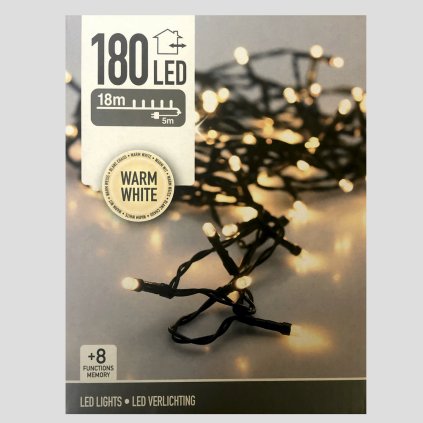 Vianocne osvetlenie LED 180 warm white