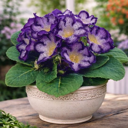 gloxinia purple