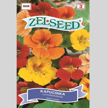 5540 zelseed semena kapucinka nizka zmes 2 10 g