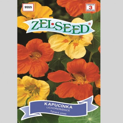 ZELSEED - SEMENÁ KAPUCÍNKA ŤAHAVÁ - ZMES (2,10 g)