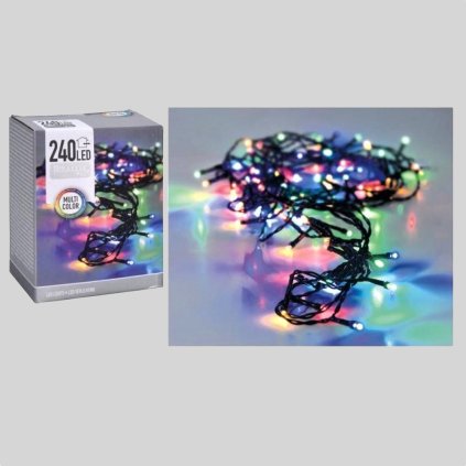 LED svetielka 240 diod mix farieb