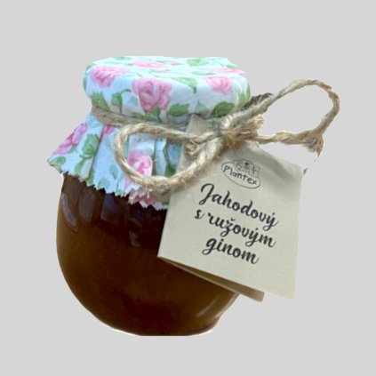 Jahodovy dzem s ruzovym ginom