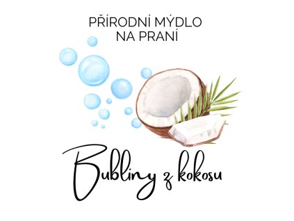 Tekuté mýdlo - Bubliny z kokosu