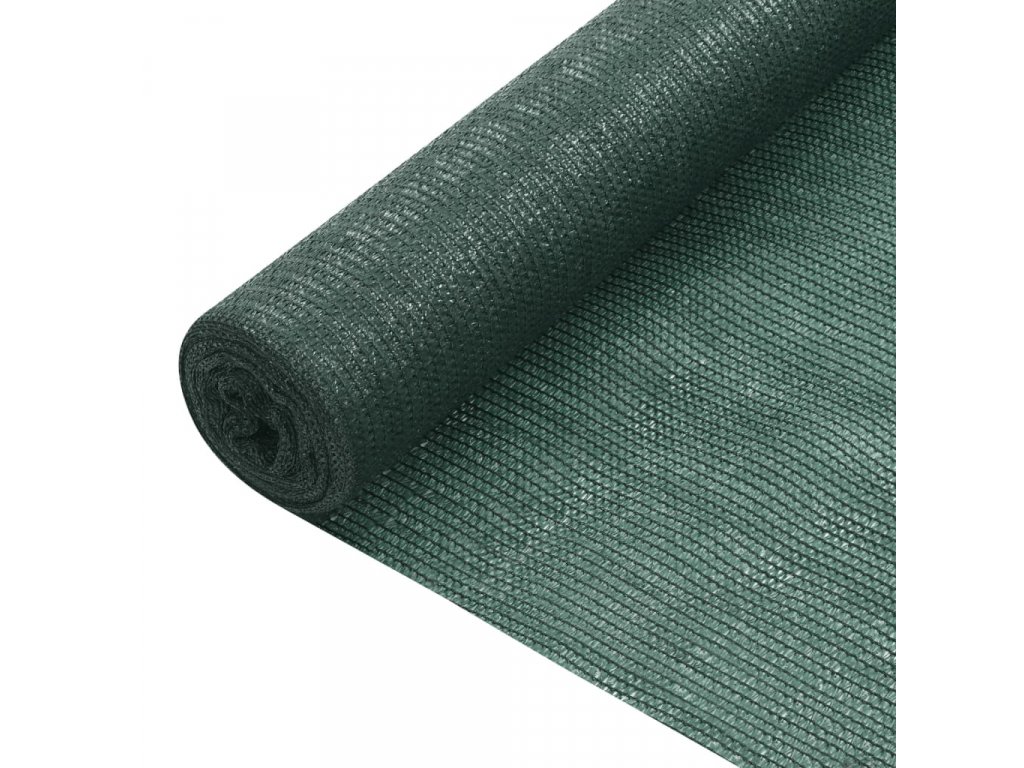 Stínící tkanina zelená 1,8 x 50 m HDPE 75 g/m²