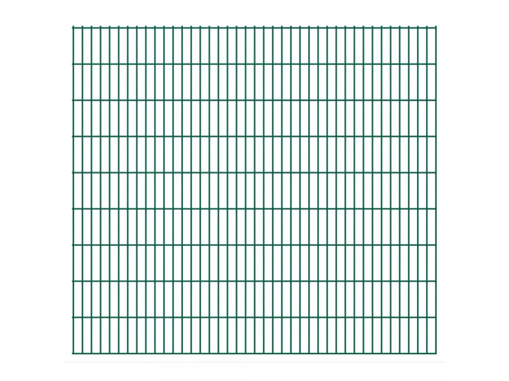2D Zahradní plotové dílce 2,008 x 1,83 m 28 m (celková délka)