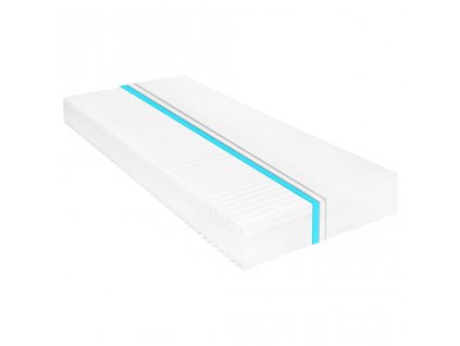 Matrace 90 x 200 cm 7 zón PU pěna 16 cm H2 H3 282797