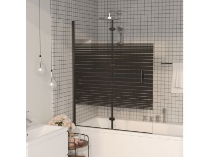 Skládací sprchový kout ESG 100 x 140 cm černý