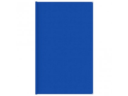 Koberec do stanu 400 x 400 cm modrý HDPE