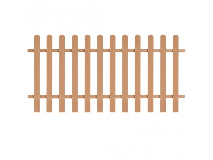 Laťkový plot WPC 200 x 100 cm 42824