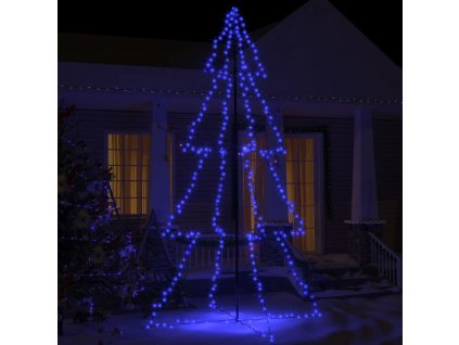 Vánoční stromek kužel 360 LED diod dovnitř i ven 143 x 250 cm