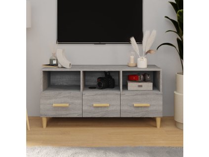 TV skříňka šedá sonoma 102 x 36 x 50 cm kompozitní dřevo 817496