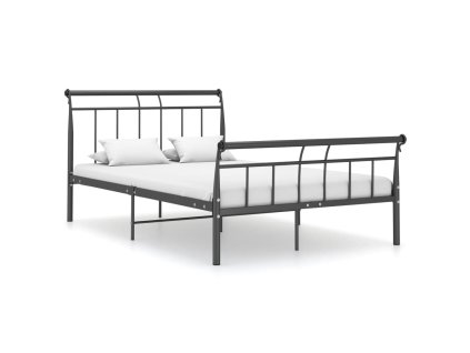 Rám postele černý kovový 120 x 200 cm 325036
