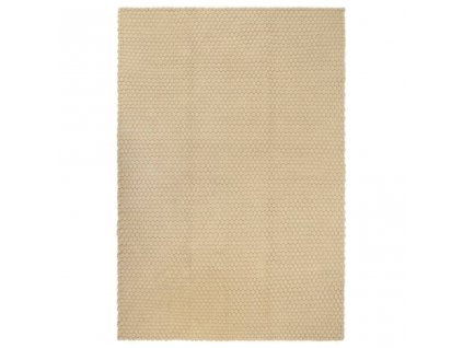 Koberec obdélníkový přírodní 180x250 cm bavlna