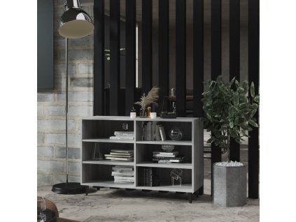 Příborník šedý sonoma 103,5 x 35 x 70 cm dřevotříska 813186