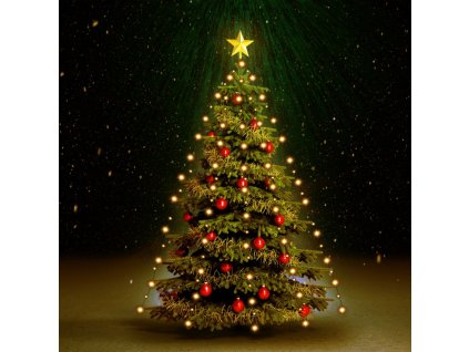 Světelná síť na vánoční stromek se 180 LED diodami 180 cm