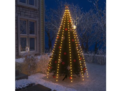 Světelná síť na vánoční stromek s 300 LED diodami 300 cm