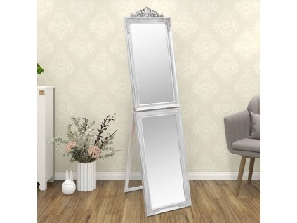 Volně stojící zrcadlo stříbrné 45 x 180 cm