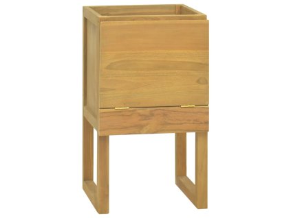 Koupelnová skříňka 41 x 40 x 75 cm masivní teakové dřevo 338246