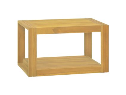 Nástěnná koupelnová skříňka 60 x 45 x 35 cm masivní teak 338234