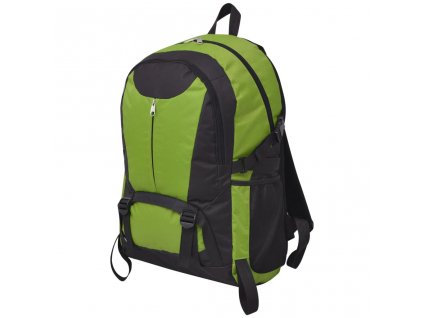 Outdoorový batoh 40 l černý a zelený