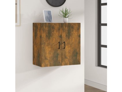 Nástěnná skříňka kouřový dub 60 x 31 x 60 cm kompozitní dřevo