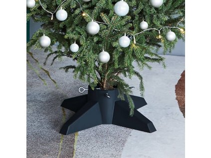 Stojan na vánoční stromek zelený 55,5 x 55,5 x 15 cm