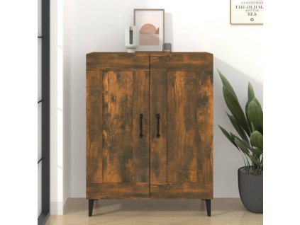 Příborník kouřový dub 69,5 x 34 x 90 cm kompozitní dřevo 817342