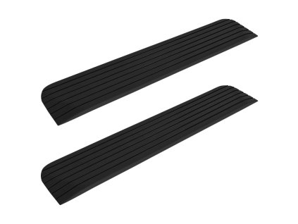 Nájezdové rampy 2 ks 110 x 21 x 2,5 cm guma 150971