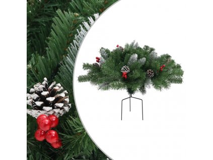 Umělý vánoční stromek na cestu zelený 40 cm PVC