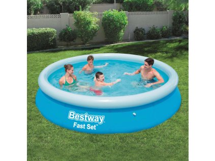 Bestway Fast Set Nafukovací bazén kruhový 366 x 76 cm 57273