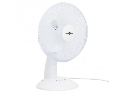 Stolní ventilátor 3 rychlosti 30 cm 40 W bílý