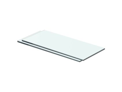 Policové desky 2 ks sklo čiré 40 x 12 cm 3051552
