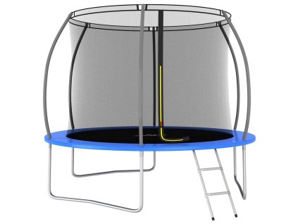 Trampolína s příslušenstvím kulatá 305 x 76 cm 150 kg 92454