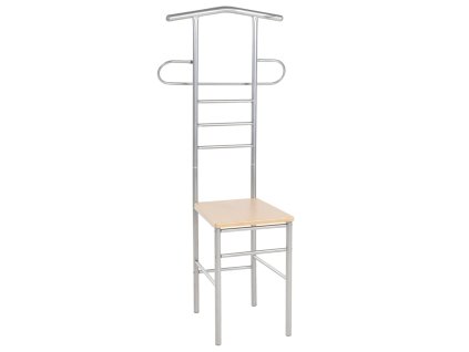 Němý sluha s židlí 2 ks kov 60651