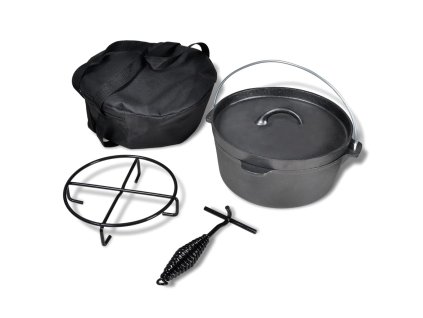 Litinový hrnec 4,2 L Dutch Oven s příslušenstvím 41562