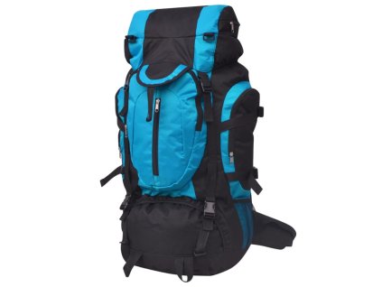 Outdoorový batoh XXL 75 l černý a modrý 91105