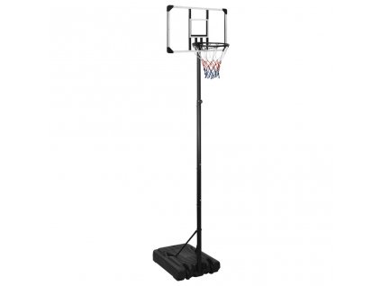 Basketbalový koš s průhlednou deskou 280–350 cm polykarbonát