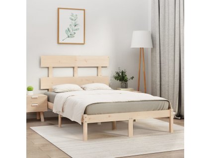 Rám postele masivní dřevo 160 x 200 cm