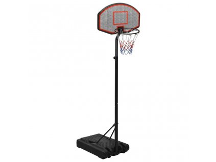 Basketbalový koš černý 237-307 cm polyethylen