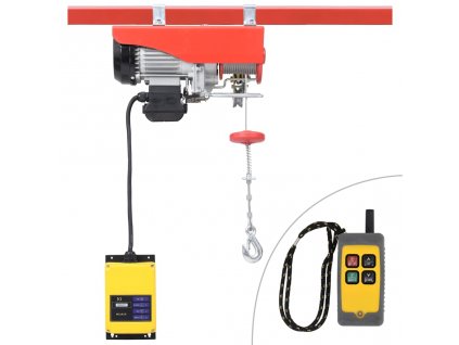 Elektrický kladkostroj s dálkovým ovladačem 1000 W 300/600 kg